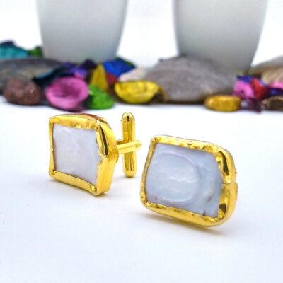 Mother pearl cufflinks