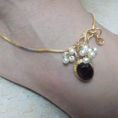 Gemstone Anklet