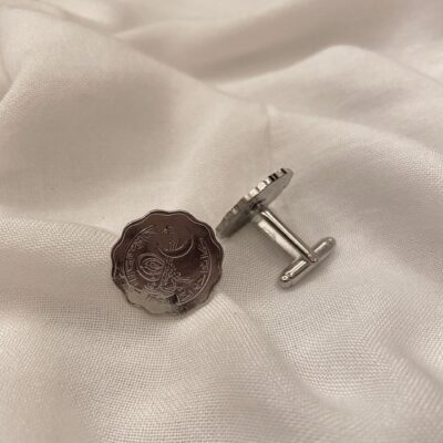 10 Paisa Coin Cufflinks