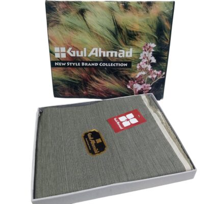 Gul Ahmed Mens Un-Stitched Collection ( Grey )