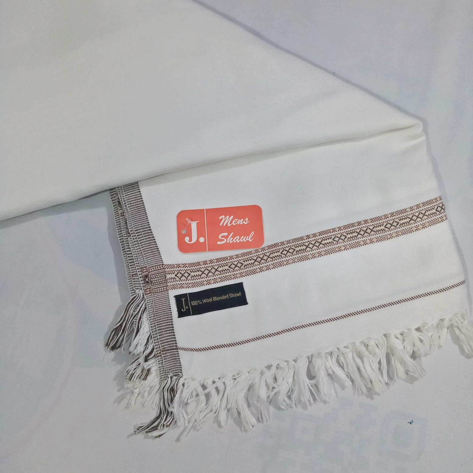 J. Mens Wool Shawl