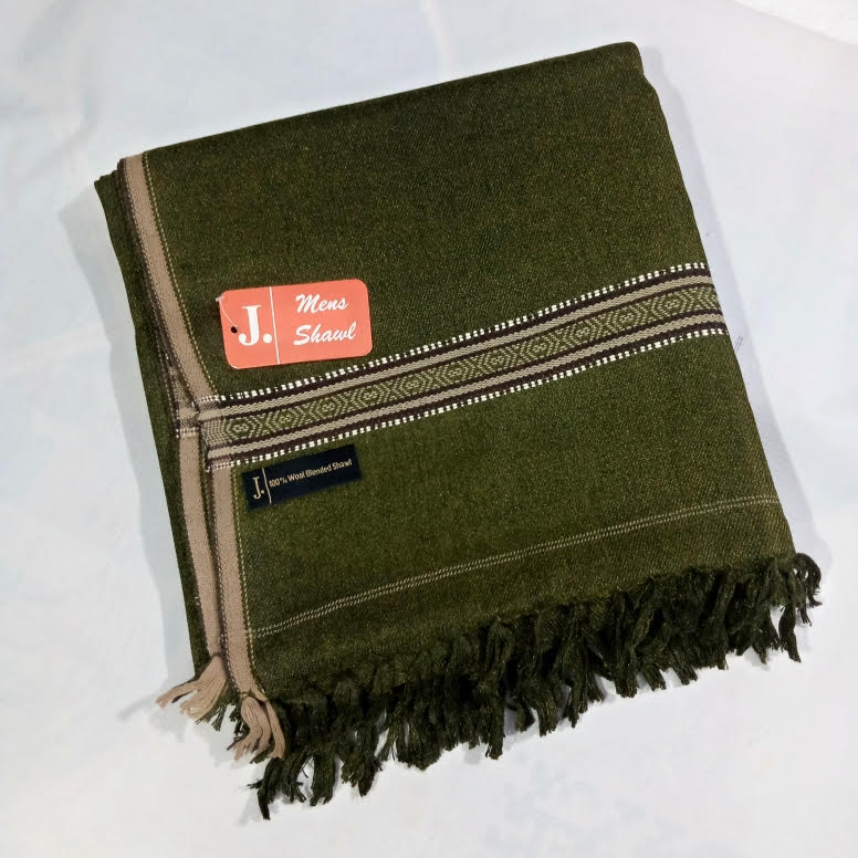 J. Mens Wool Shawl