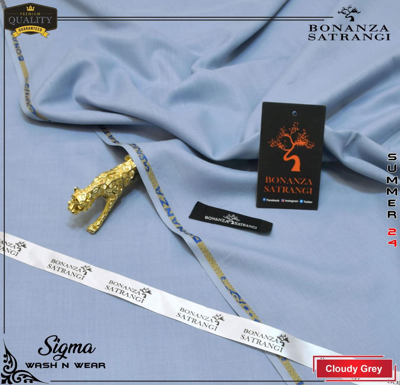 Bonanza Satrangi Mens Un-Stitched