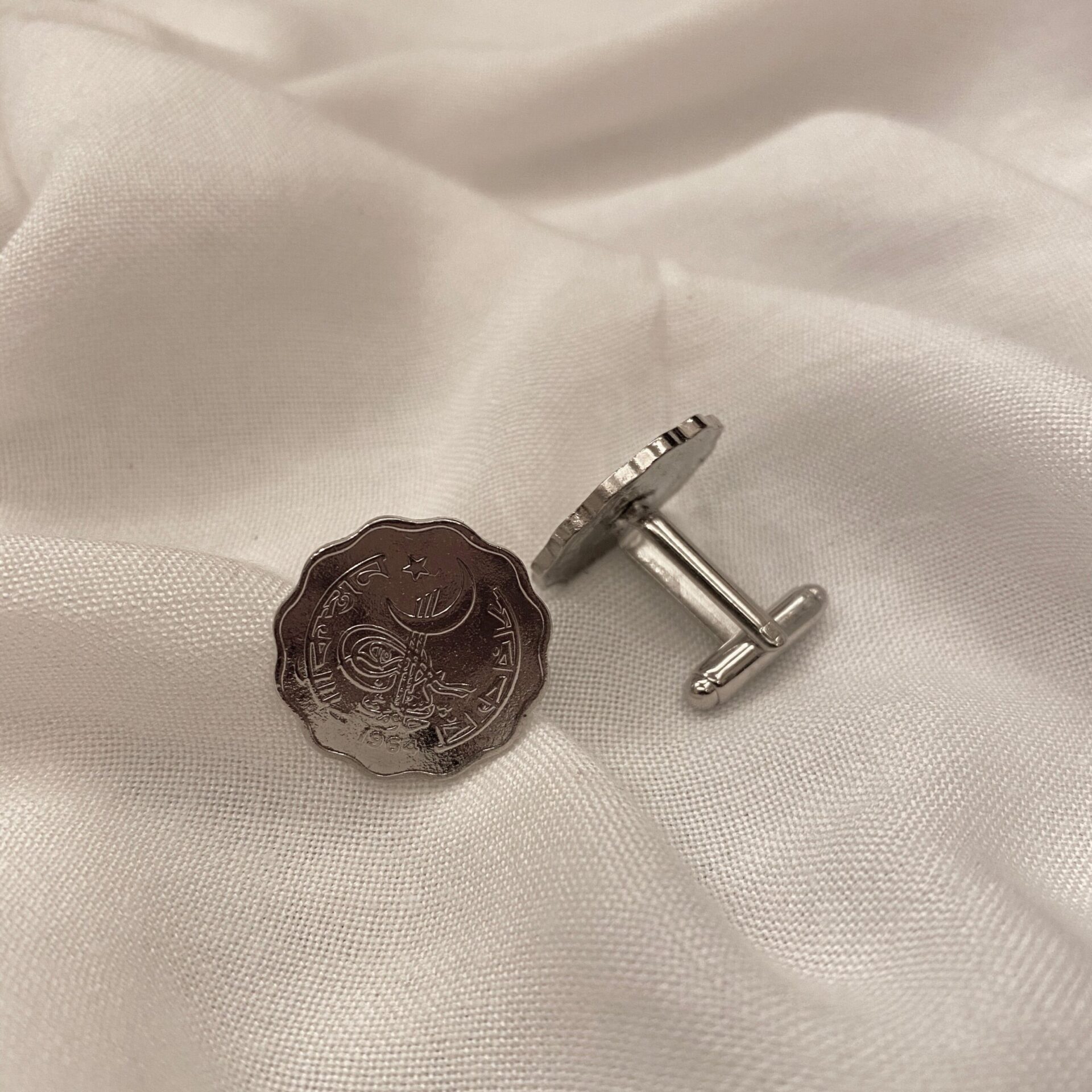 10 Paisa Coin Cufflinks