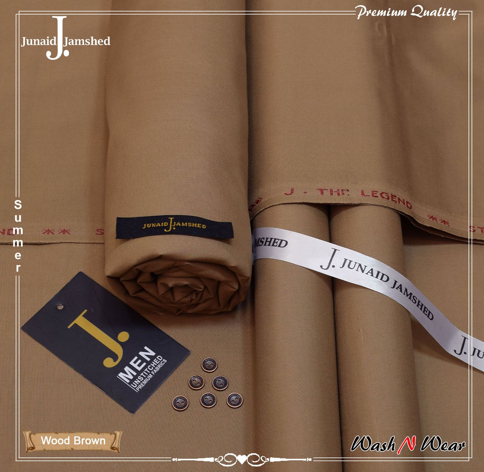 Junaid Jamshed Mens Un-Stitched
