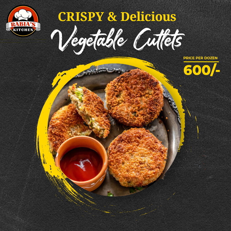Vegetable Cutles (12 Pcs)