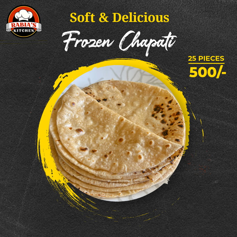 Frozen Chapati (25 Pcs)