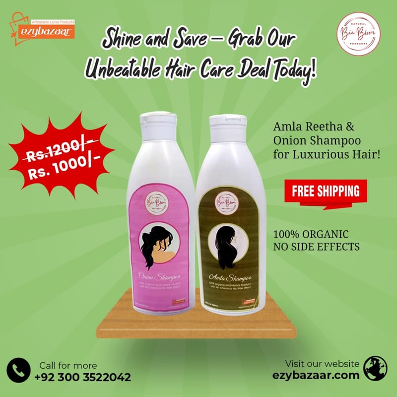 Onion Shampoo and Amla Shampoo ( Deal no 22 )