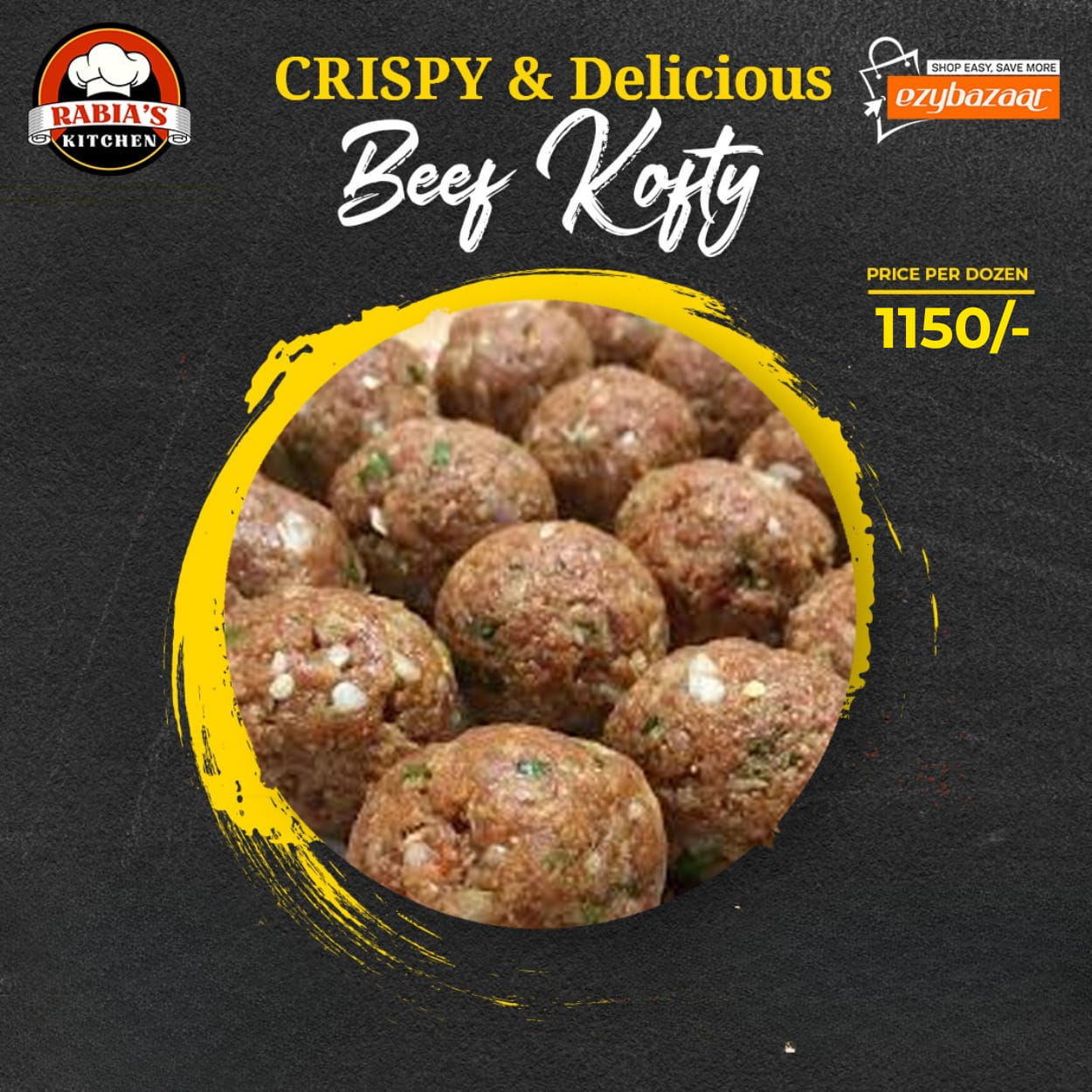 Beef Kofty (12 Pcs)