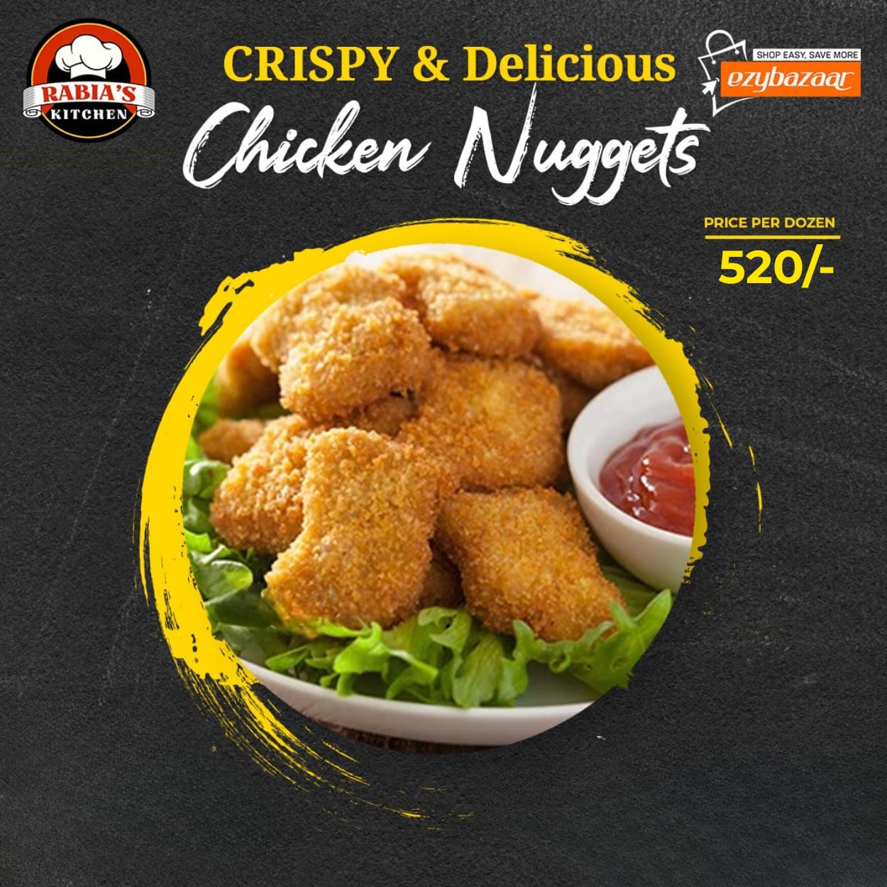 Chicken Nuggets (12 Pcs)